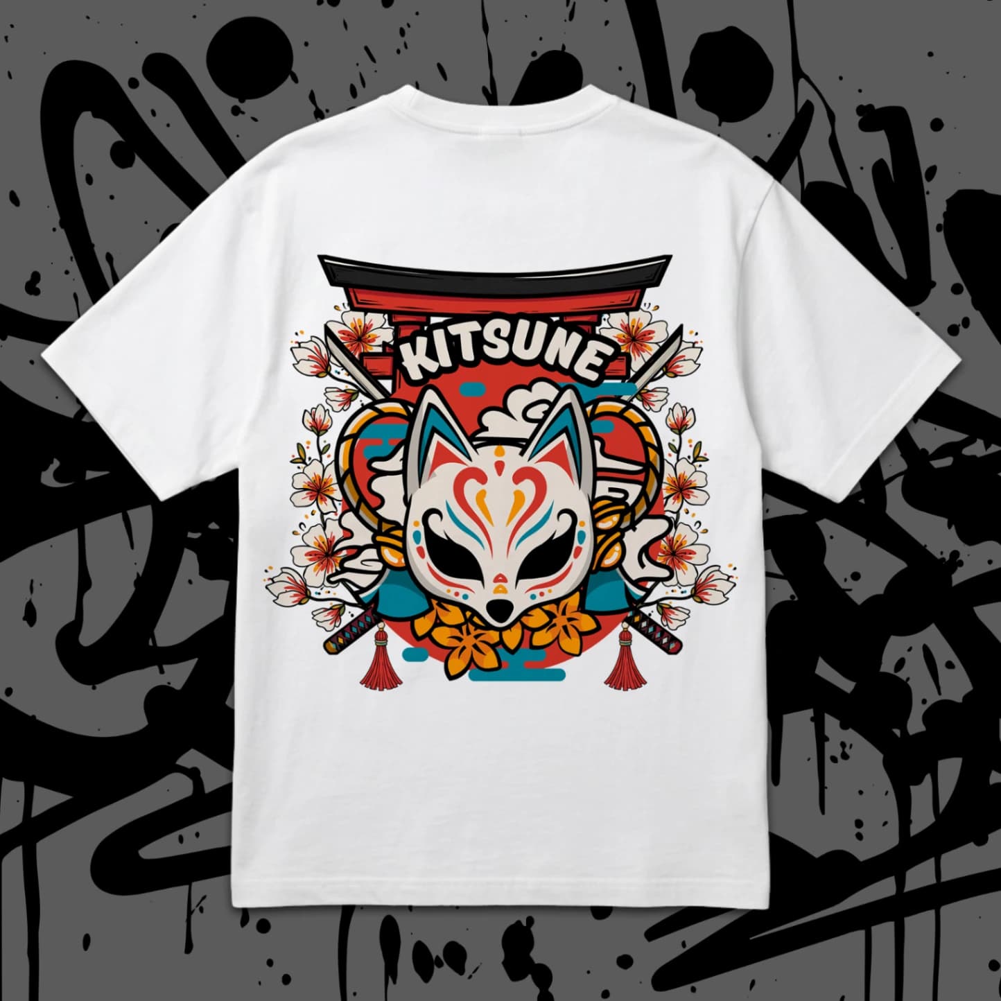 Тениска Oversize - KItsune